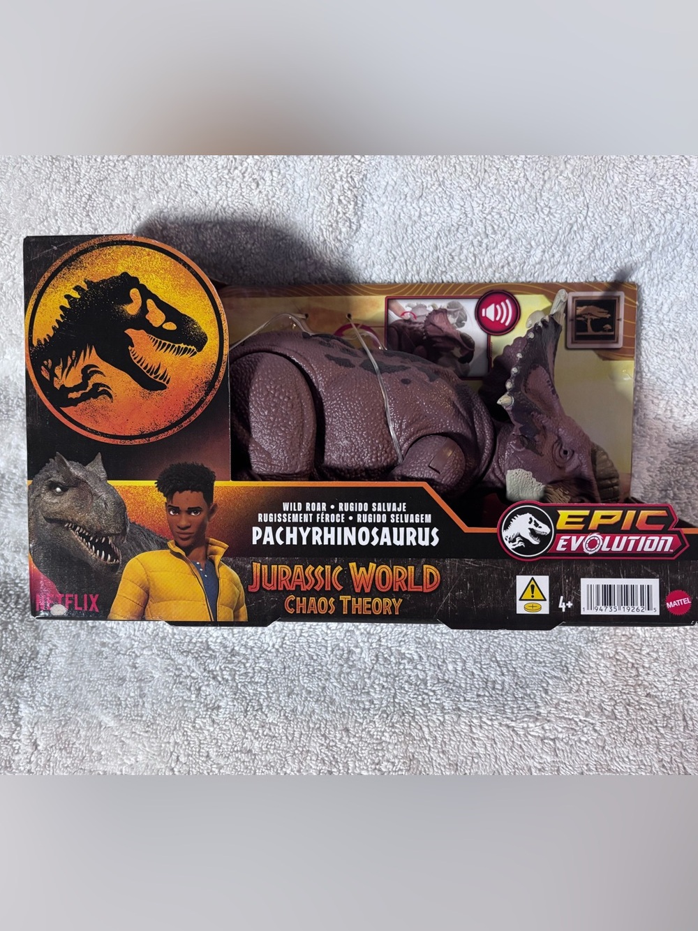 Jurassic World Chaos Theory Pachyrhinosaurus Toy